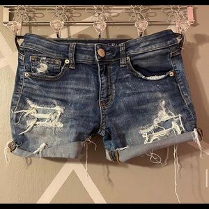 Jean shorts